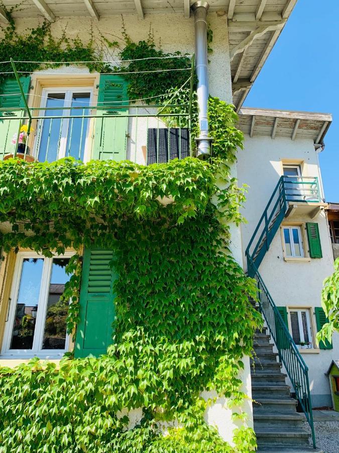 schone wohnung in sierre Exterior foto